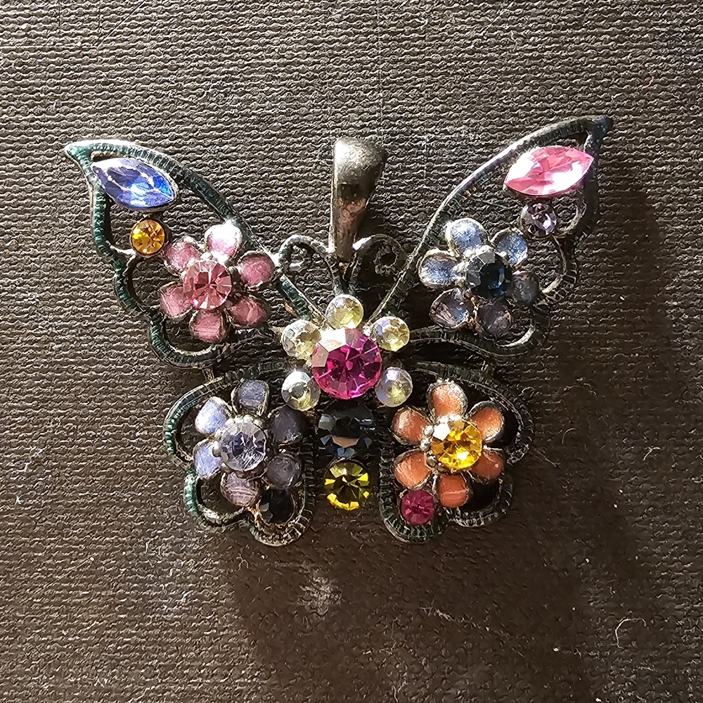 Vintage Butterfly Pendant